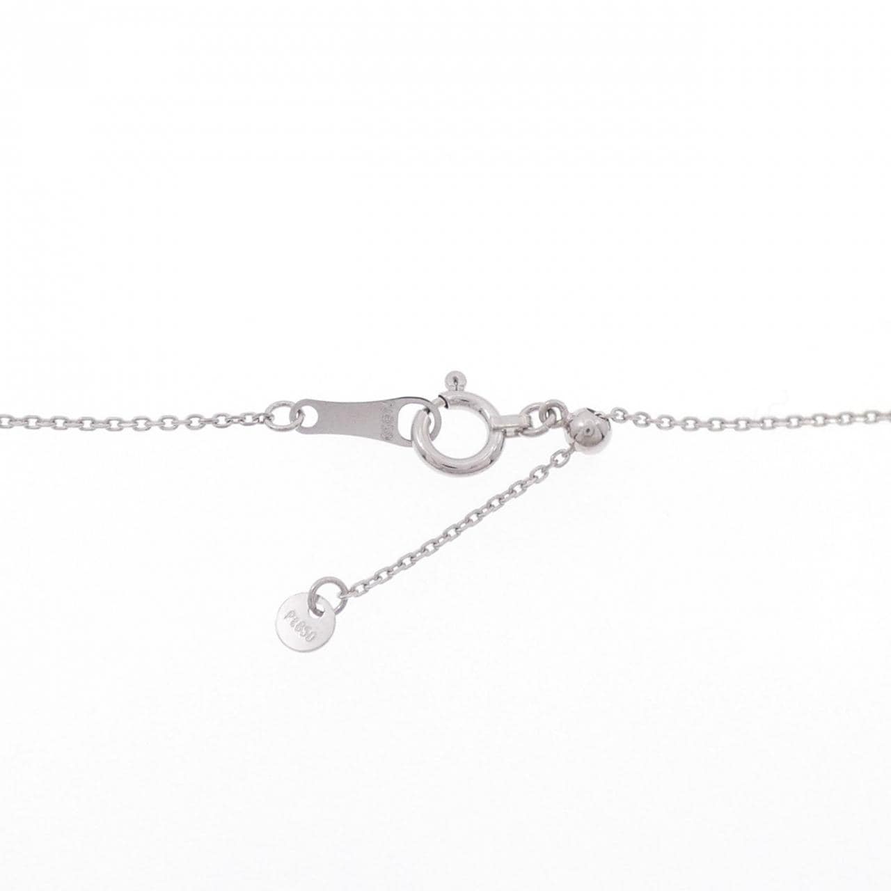 PT Flower Diamond Necklace 0.18CT