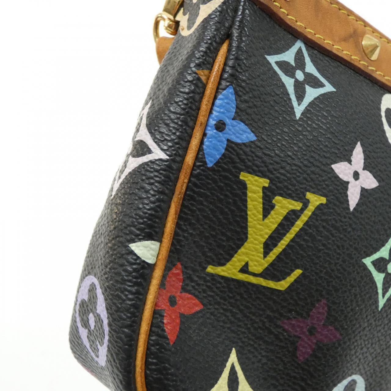 LOUIS VUITTON Multicolor Pochette Accessory M92648 Accessory Pouch