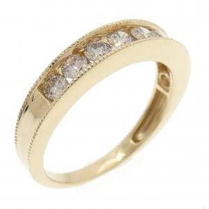 K18YG ダイヤモンド リング 0.75CT