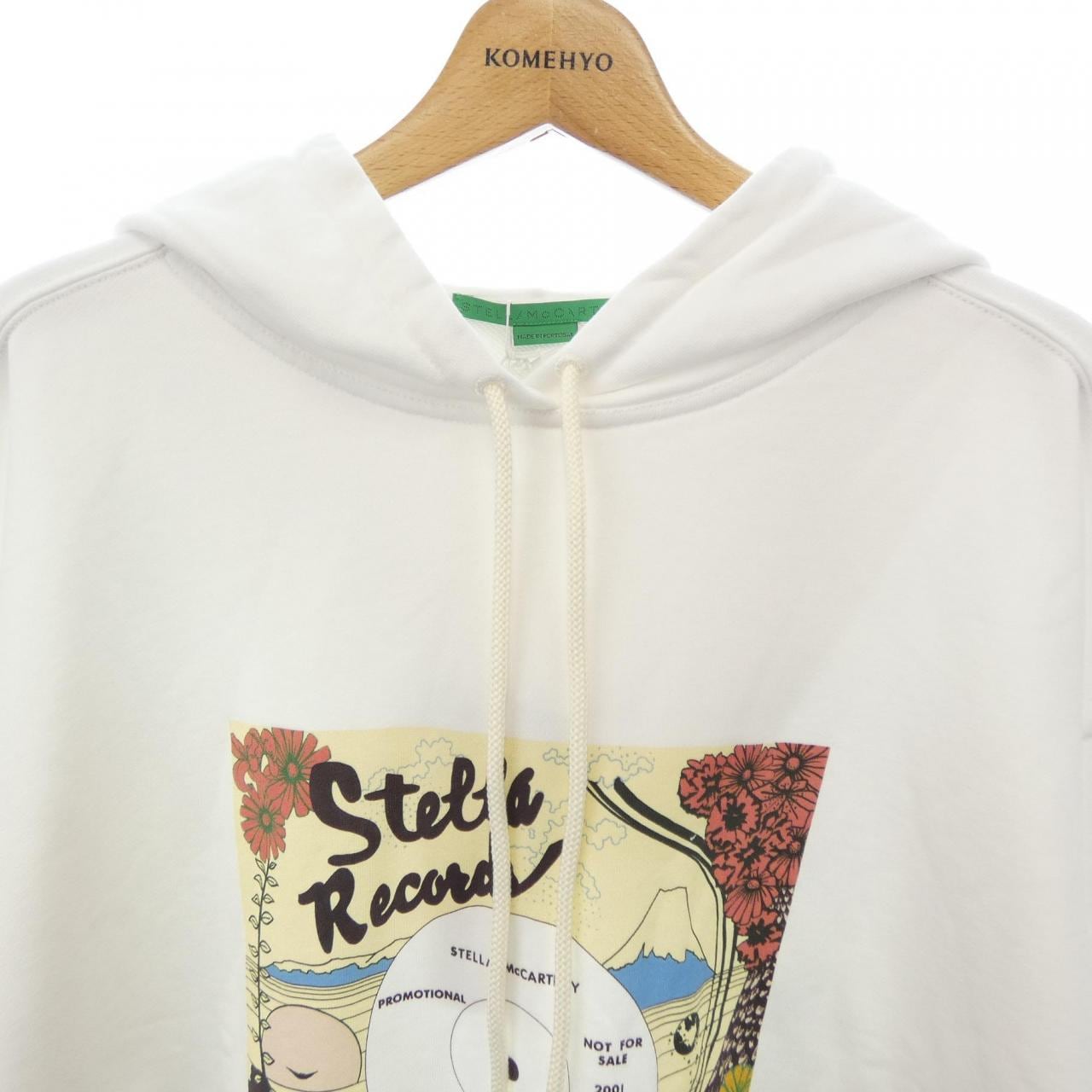 ステラマッカートニー STELLA MCCARTNEY レコードフーディ パーカー