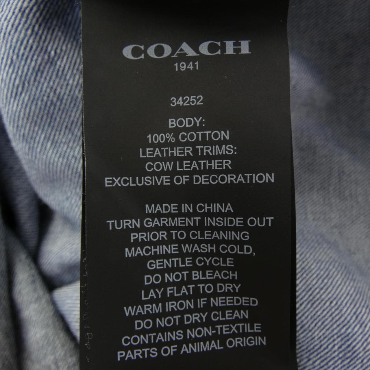 コーチ COACH 34252 シャツ