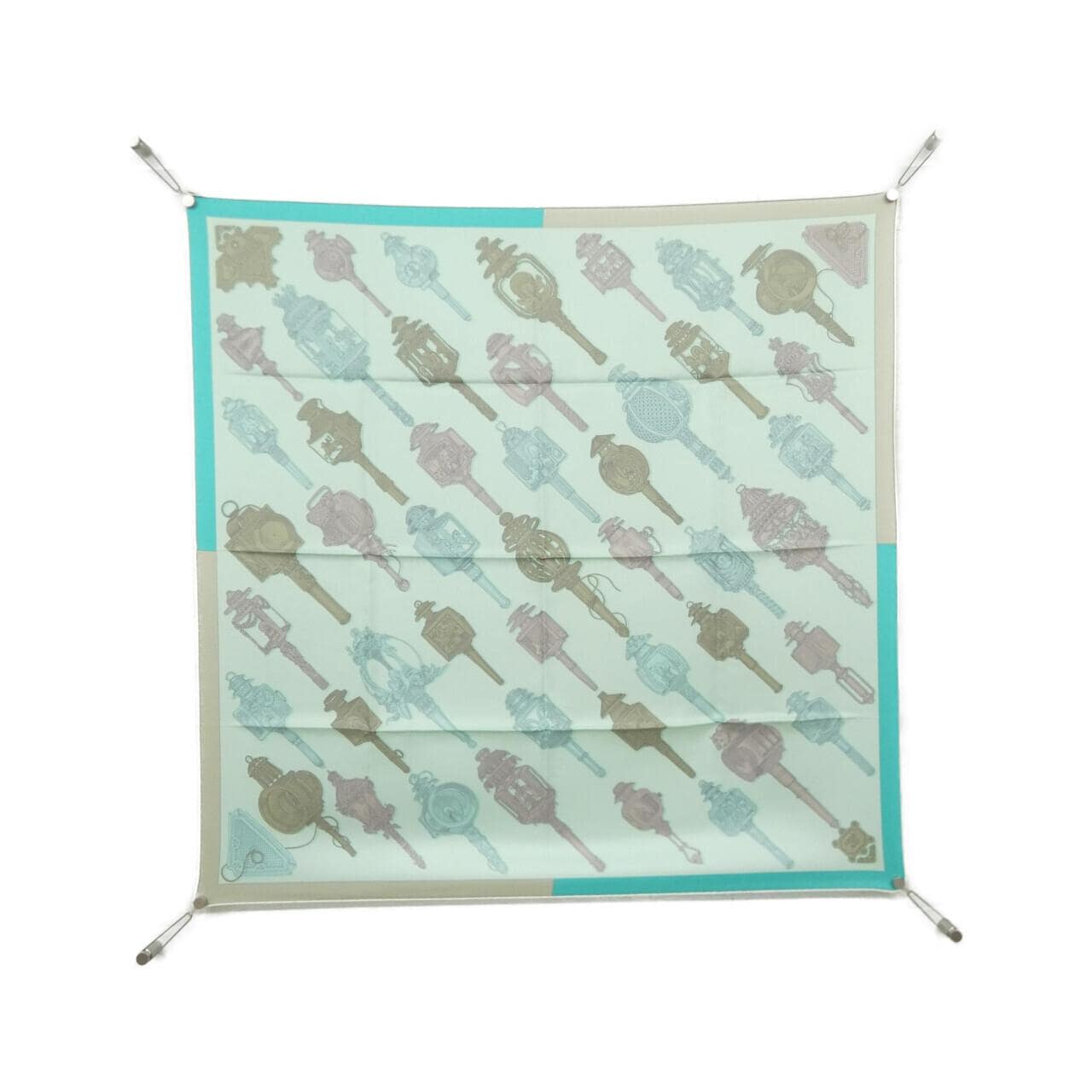 エルメス MERVEILLEUSES LANTERNES カレ 003081S スカーフ