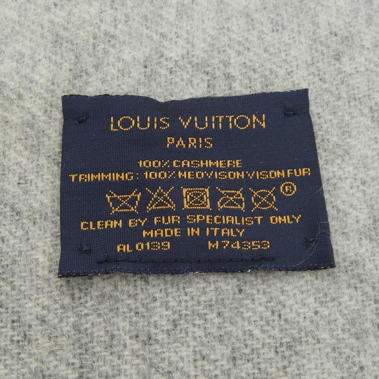 ルイヴィトン LOUIS VUITTON エシャルプ コールド レイキャビック M74353 MUFFLER