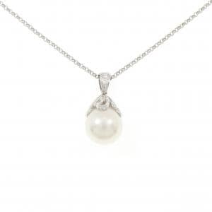 PT900/PT850 白蝶パール ネックレス 11.4mm