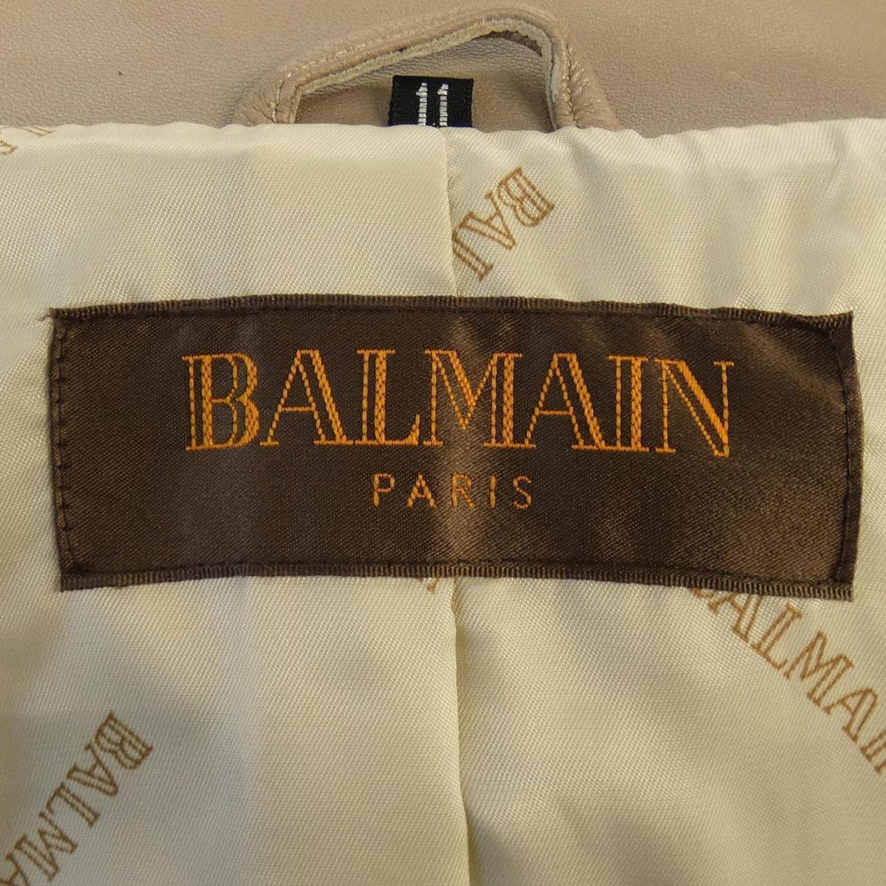 BALMAIN皮革外套