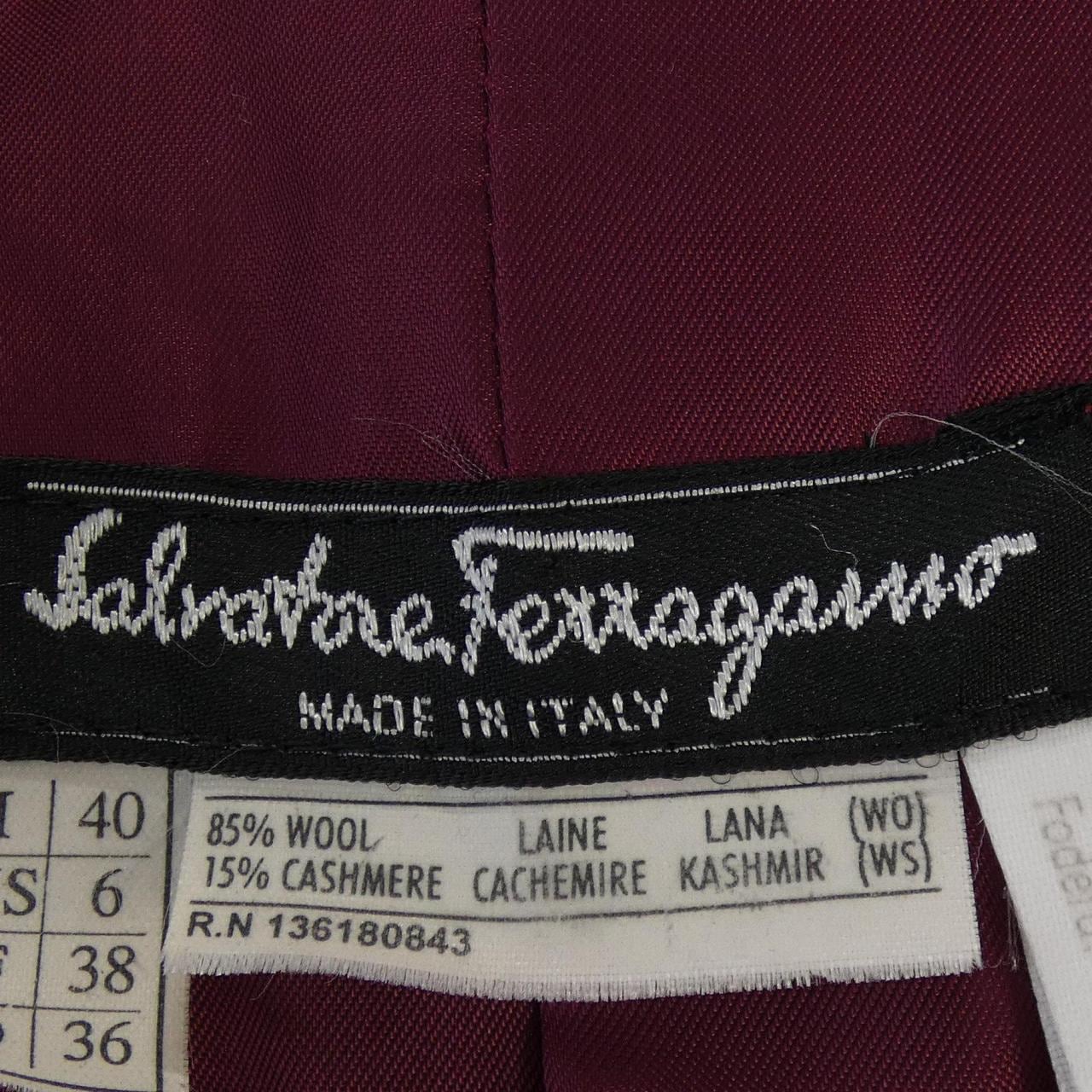 【ヴィンテージ】サルヴァトーレフェラガモ SALVATORE FERRAGAMO コート