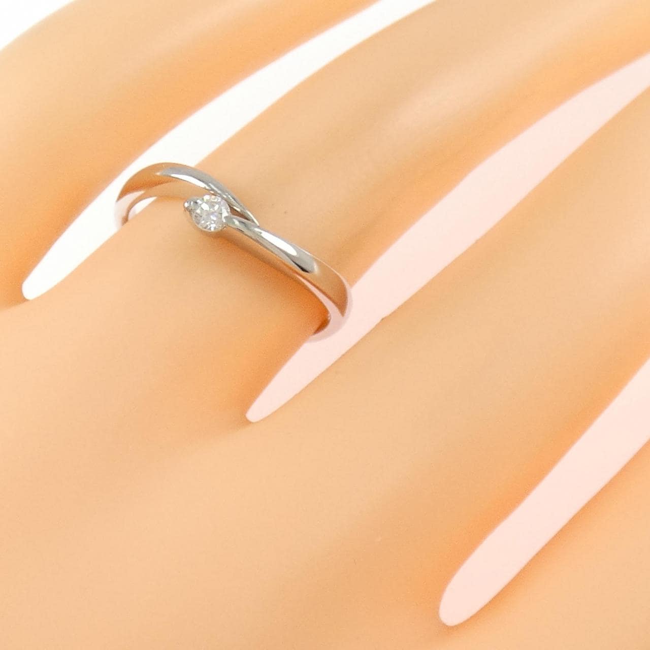 PT900 ダイヤモンド リング 0.07CT