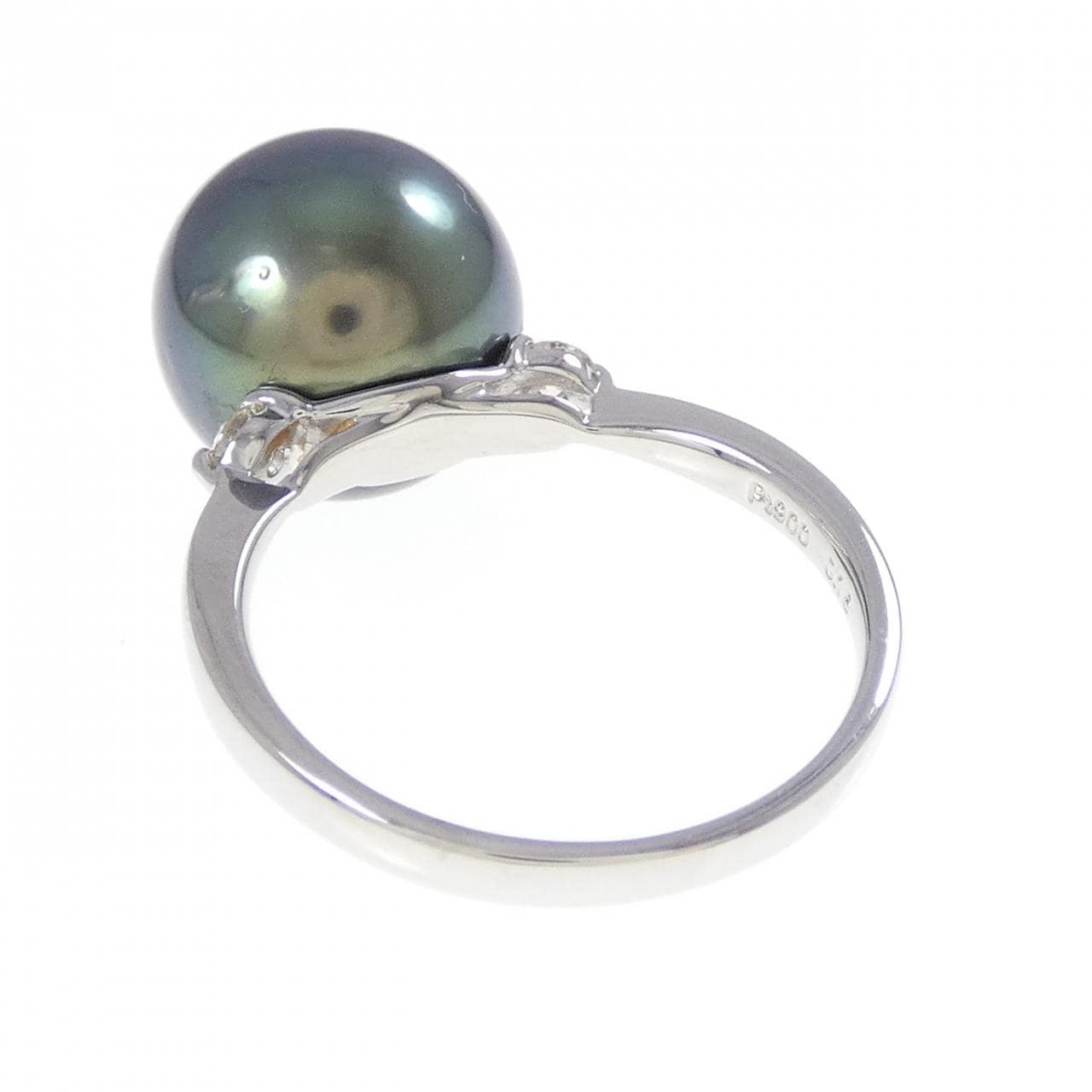 PT900 黒蝶パール リング 11.6mm