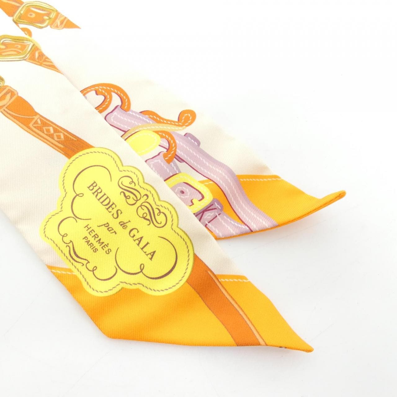 エルメス BRIDES DE GALA APPLIQUE ツイリー 063940S スカーフ