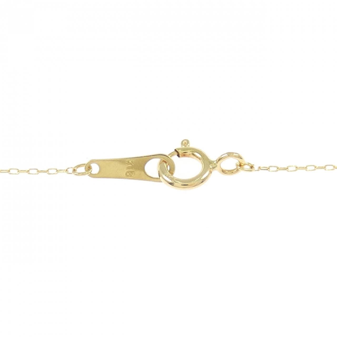 K18YG ダイヤモンド ネックレス 0.10CT