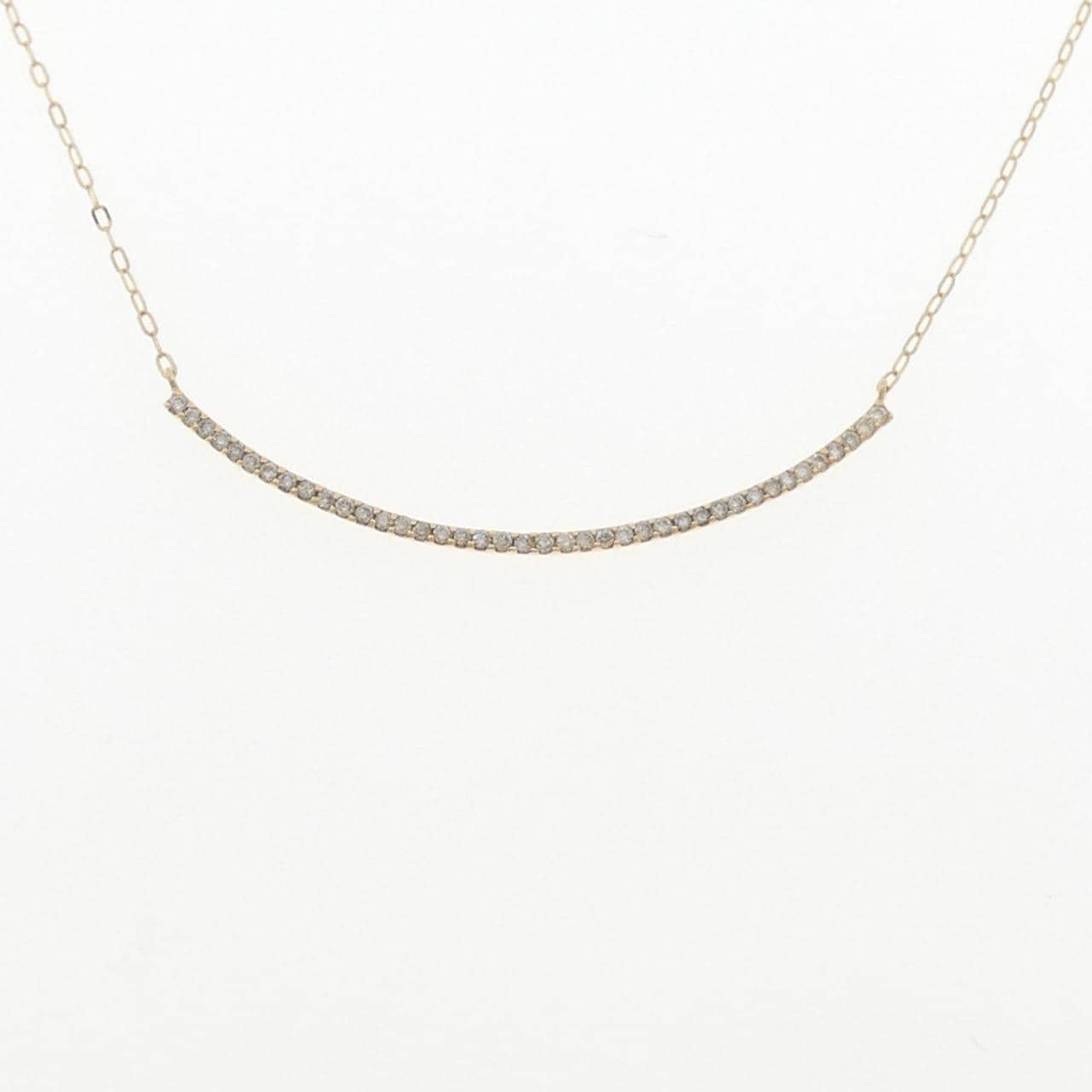 K18YG ダイヤモンド ネックレス 0.20CT