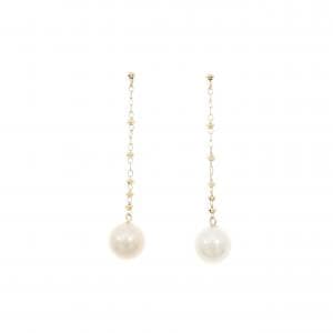 K18YG アコヤパール ピアス 6.3mm