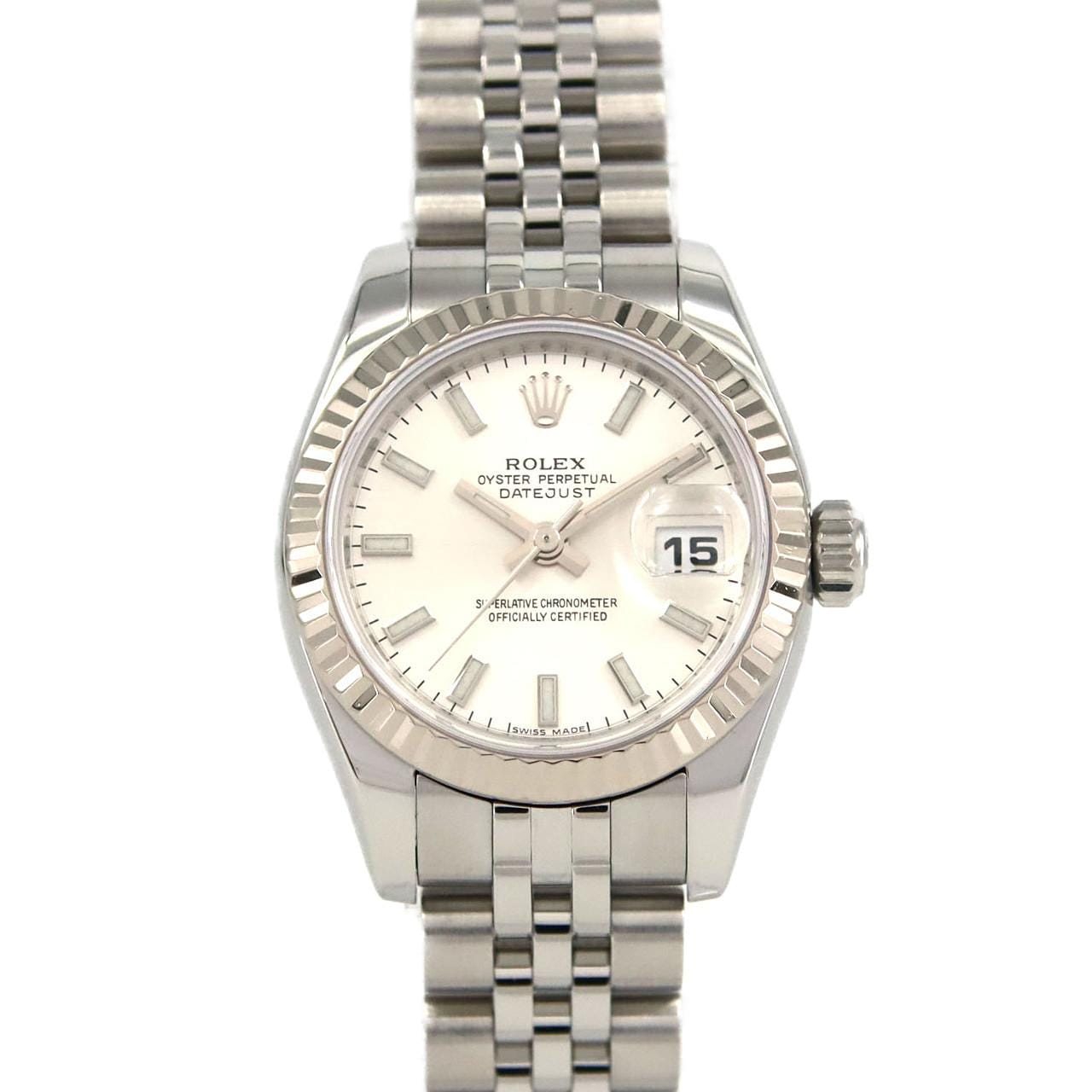 ロレックス デイトジャスト 179174 SSxWG 自動巻 Z番