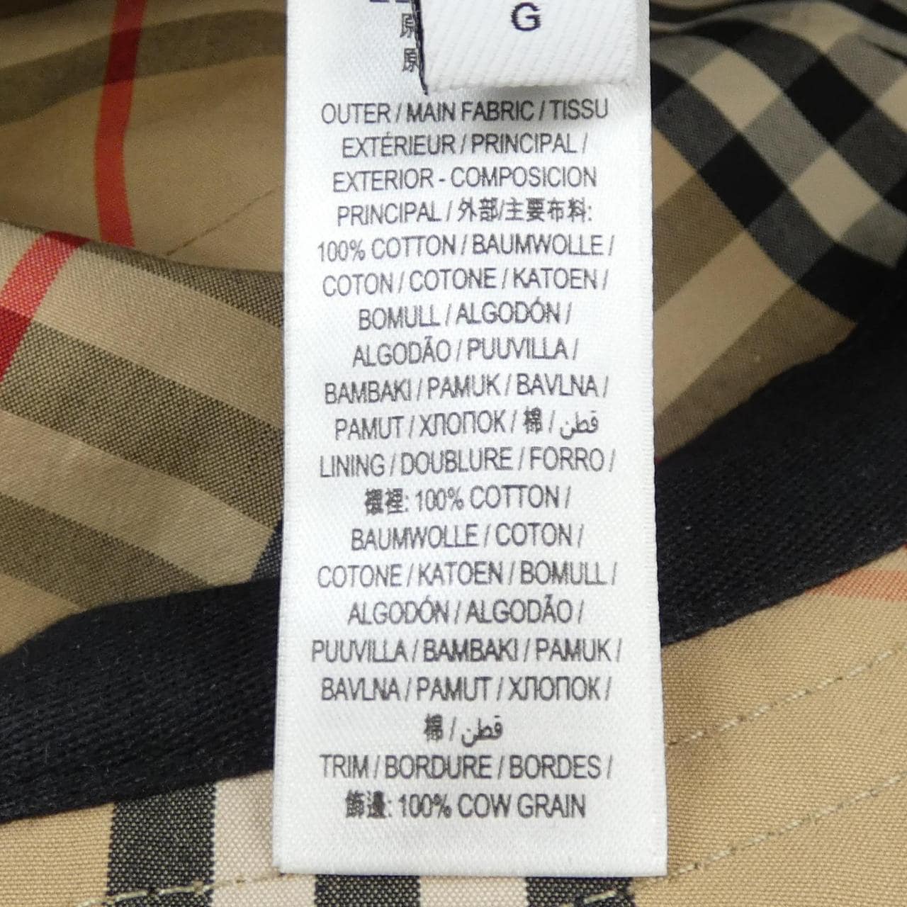 BURBERRY 80573911 帽子