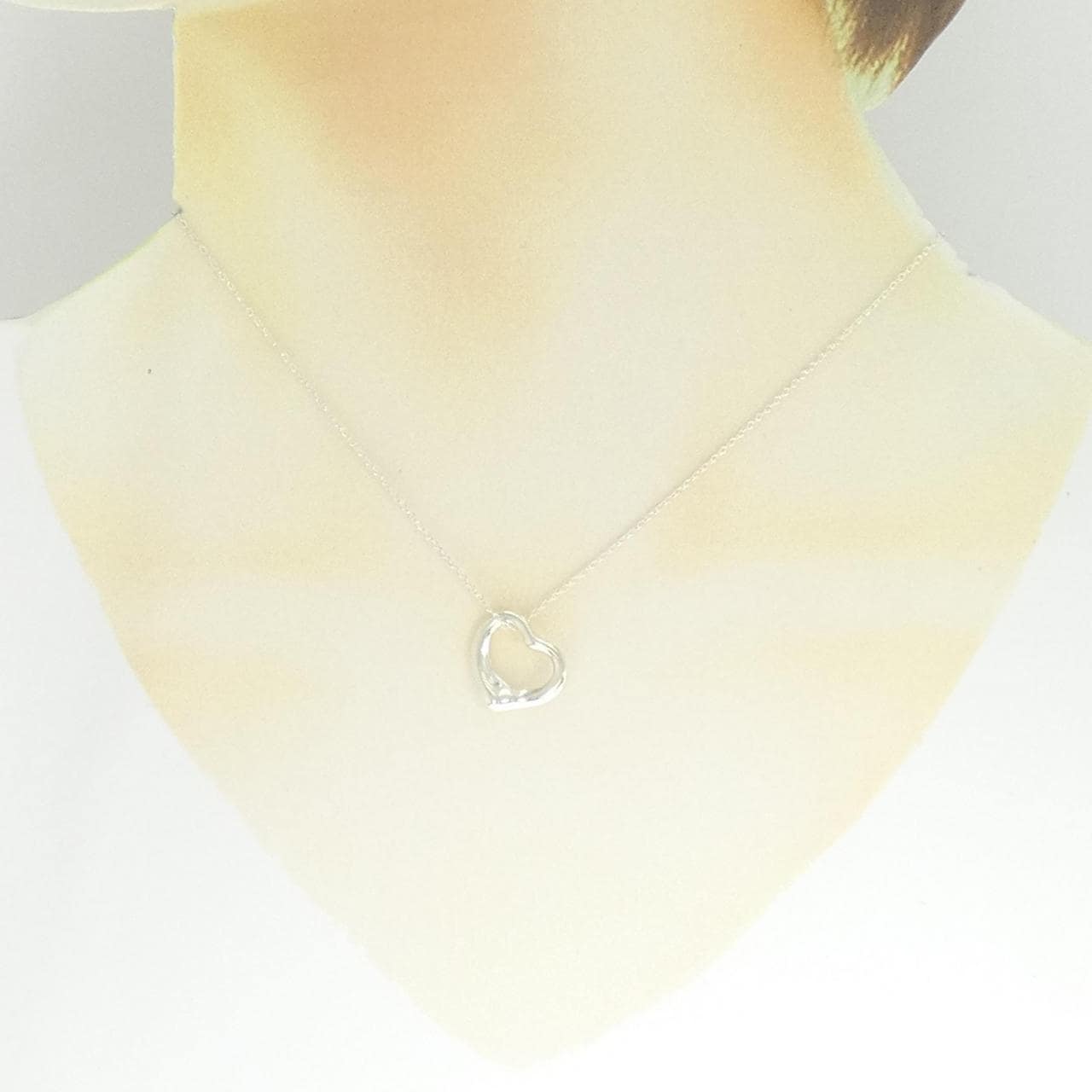 ティファニー オープンハート ネックレス