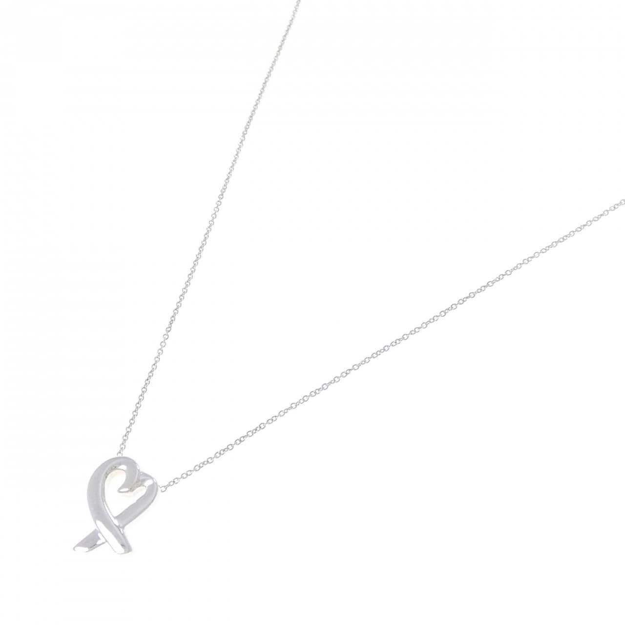 ティファニー ラビングハート スモール ネックレス