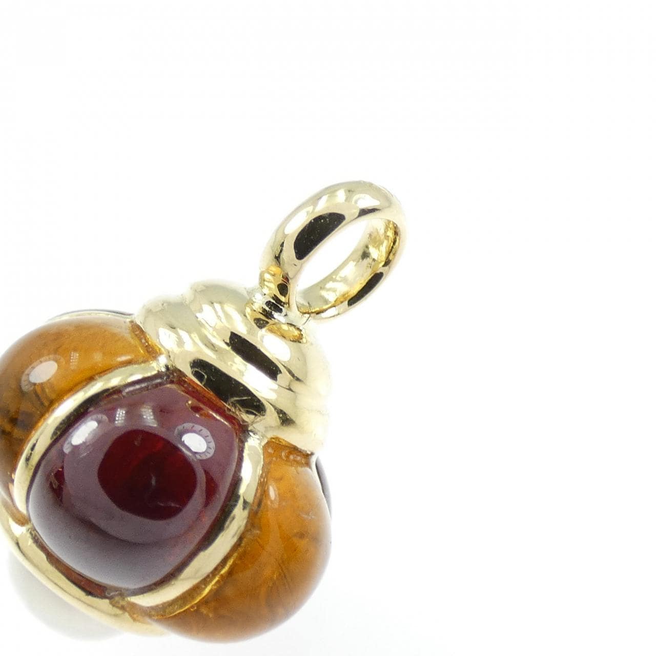 K18YG 淡水パール ペンダント