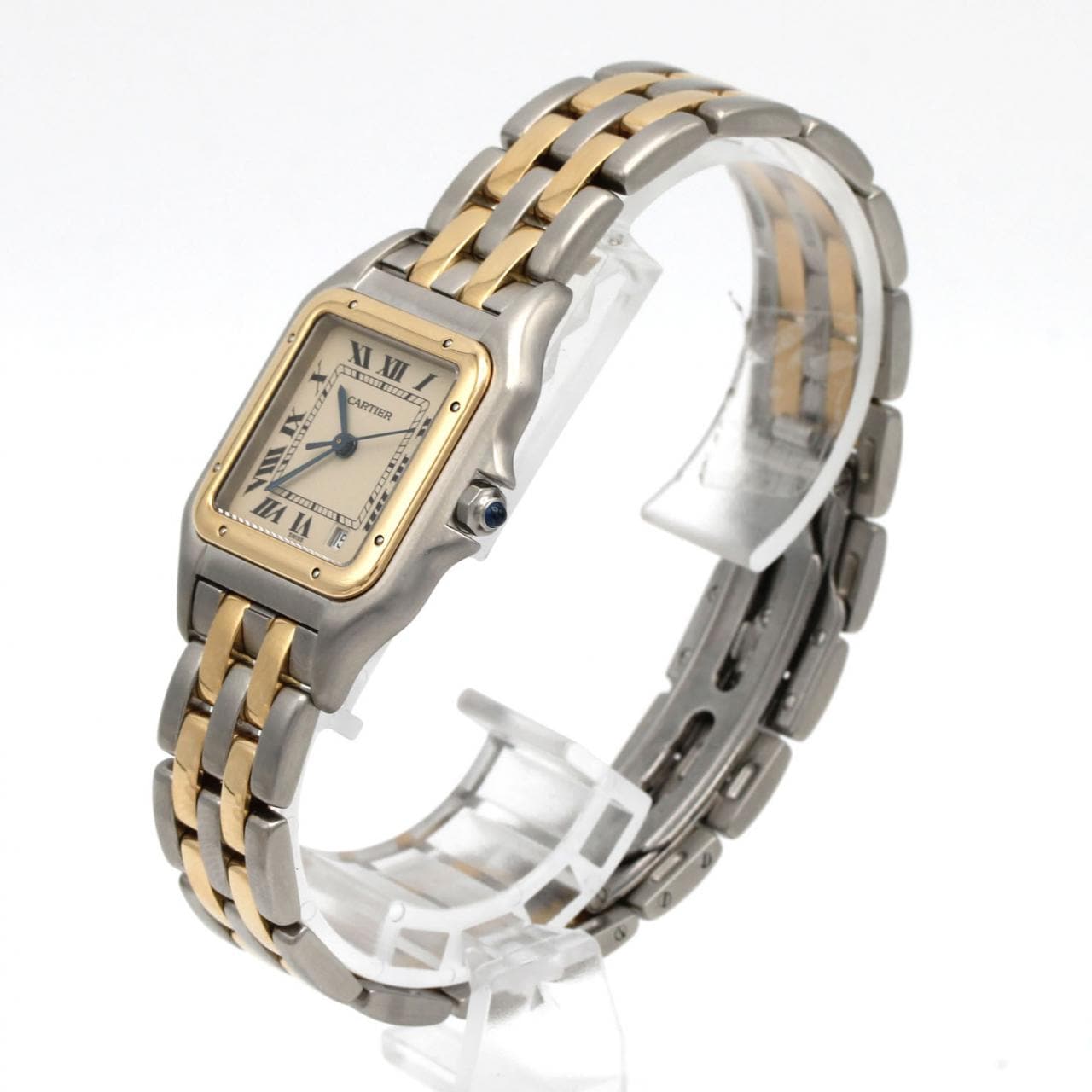 カルティエ パンテールMM 2ROW SSxYG クォーツ