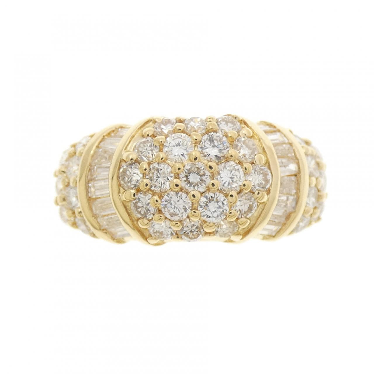 K18YG ダイヤモンド リング 1.50CT