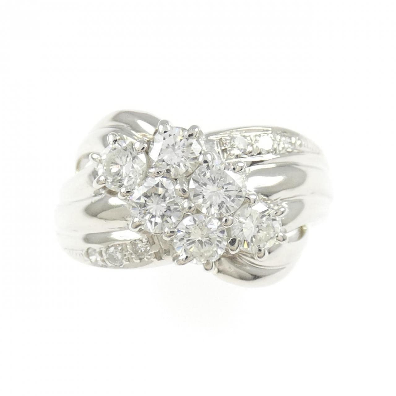PT900 ダイヤモンド リング 1.01CT