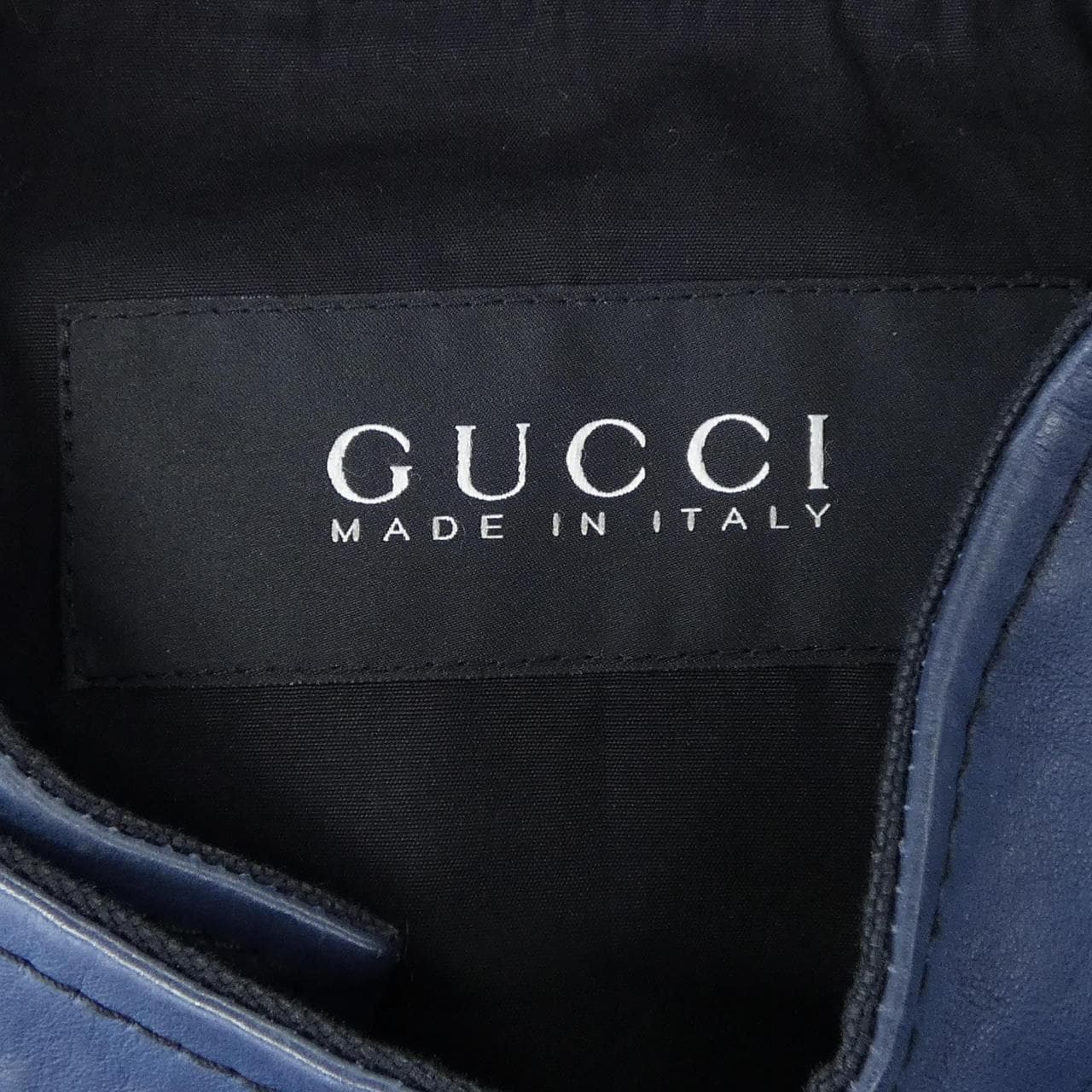 グッチ GUCCI 211658 XM725 レザーライダースジャケット