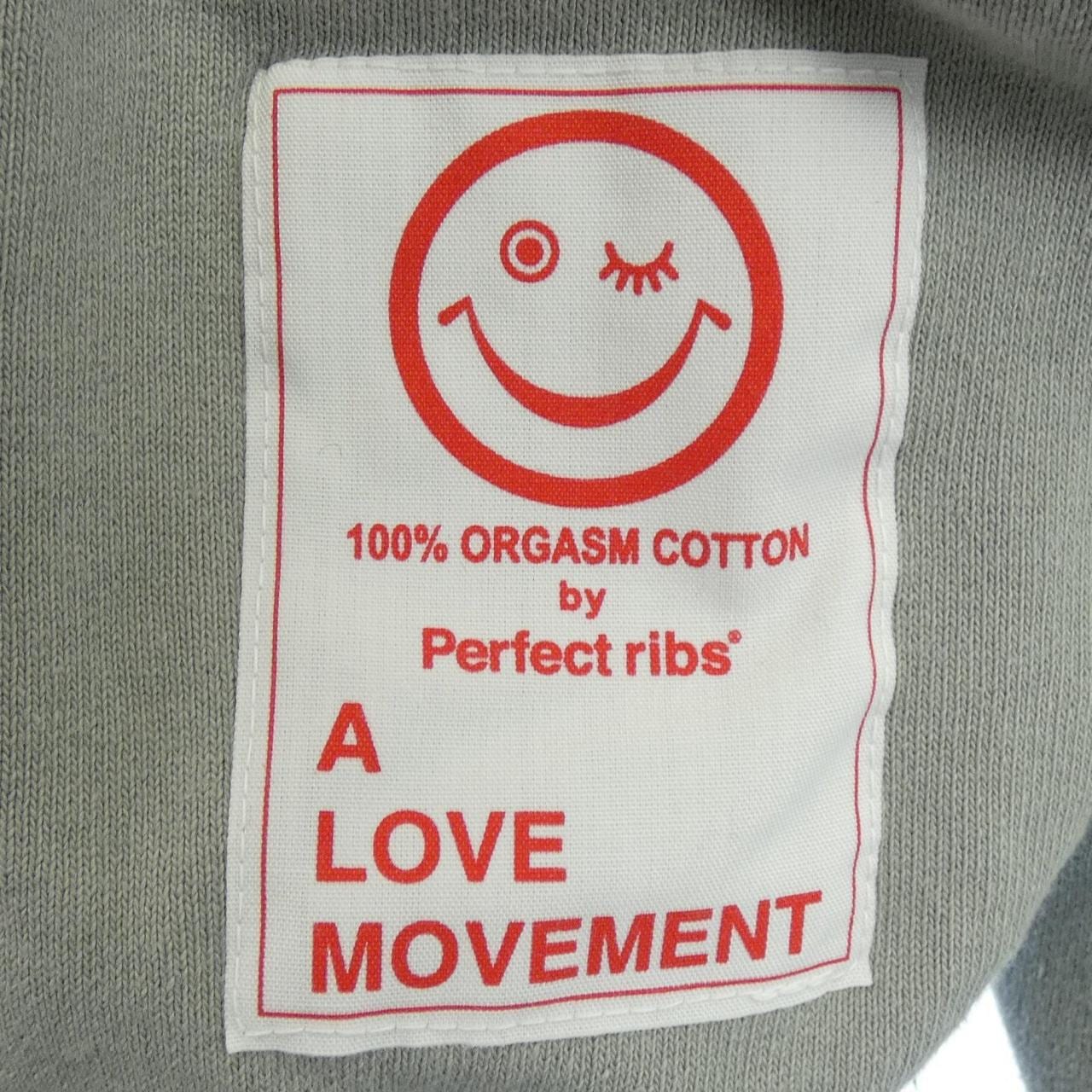 A LOVE MOVEMENT × Perfect ribs パーカー