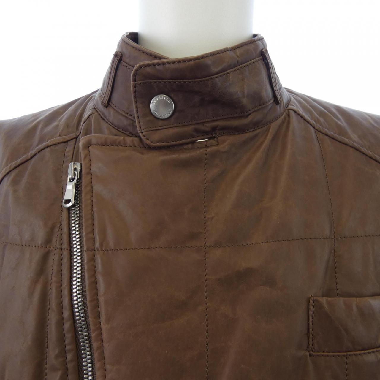 ブルネロクチネリ BRUNELLO CUCINELLI MPNRUI414 レザージャケット