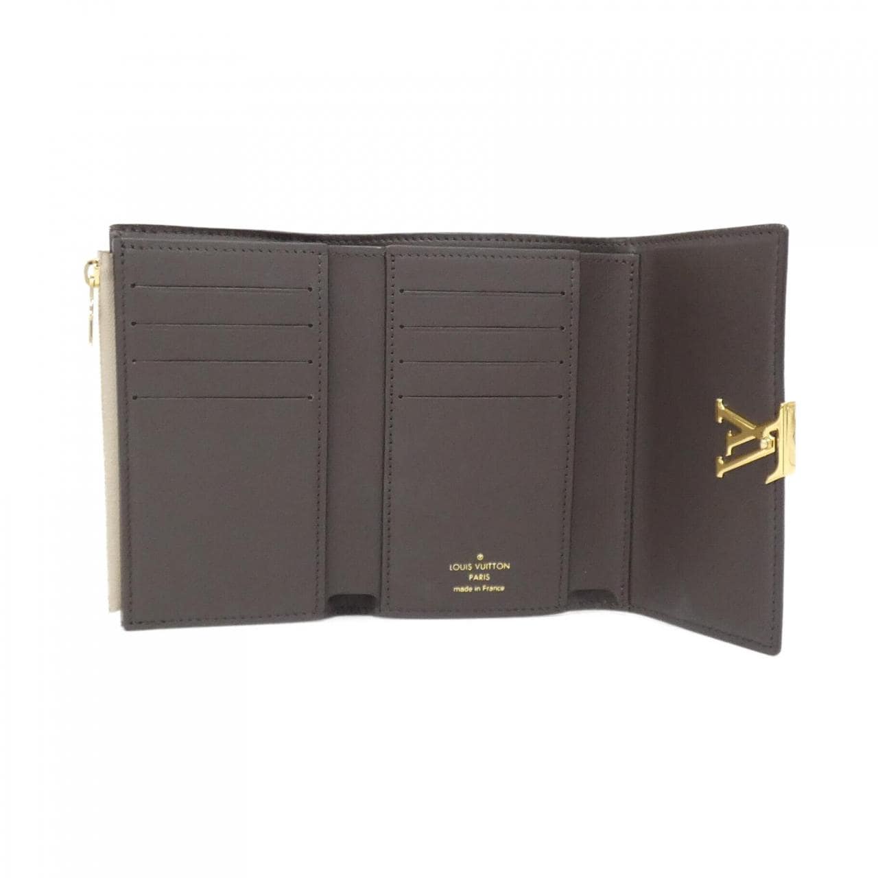 LOUIS VUITTON Taurillon Portefeuille Capucines Compact M62159 Wallet