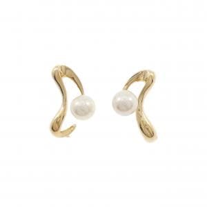 K18YG アコヤパール ピアス 6.5mm