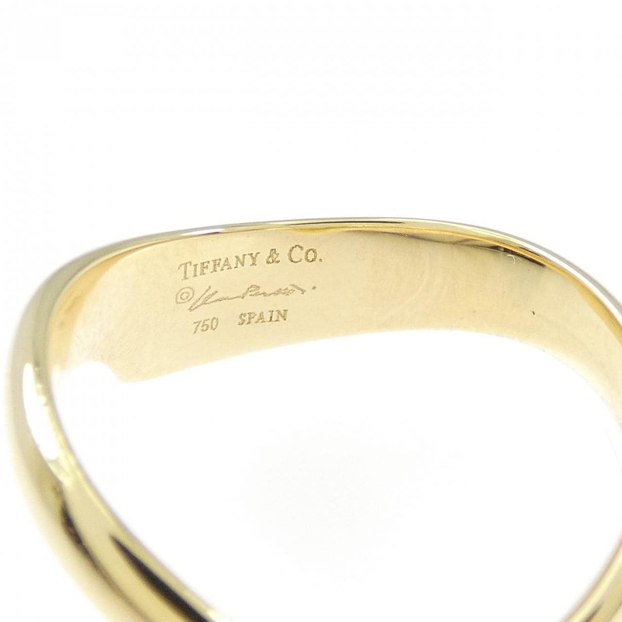 TIFFANY 750YG ring