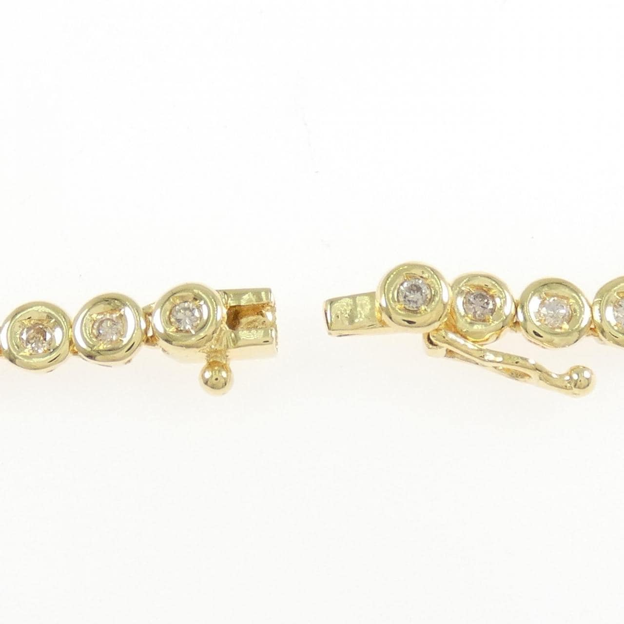 K18YG ダイヤモンド ブレスレット 1.00CT
