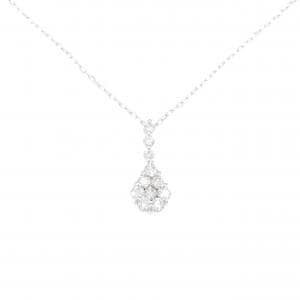 K18WG ダイヤモンド ネックレス 0.50CT