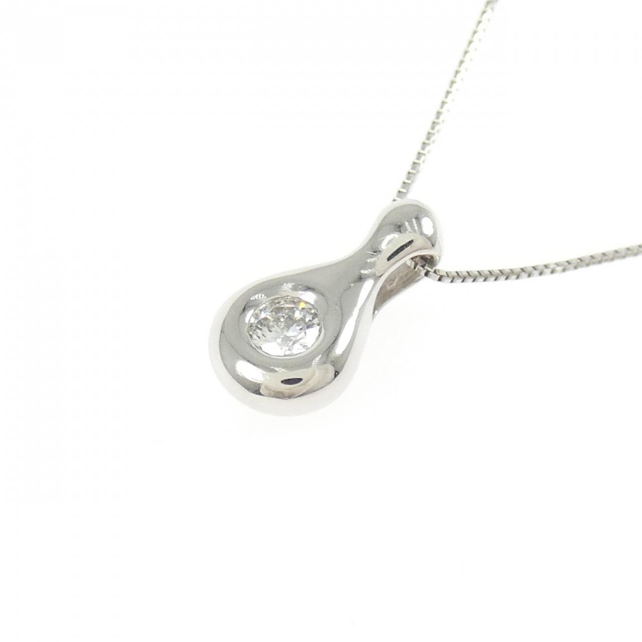 PT900/PT850 ダイヤモンド ネックレス 0.202CT