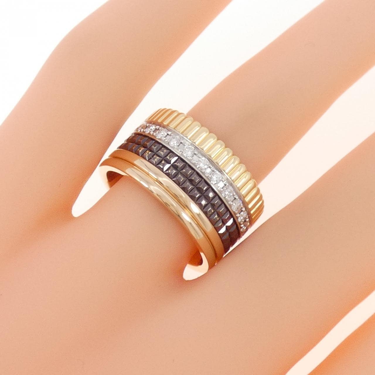 ブシュロン キャトル ラージ リング