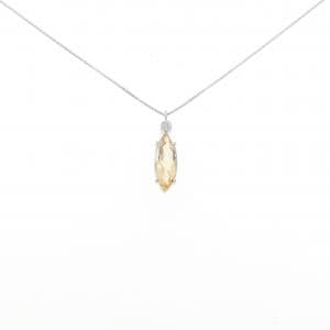 K18WG インペリアルトパーズ ネックレス 1.458CT