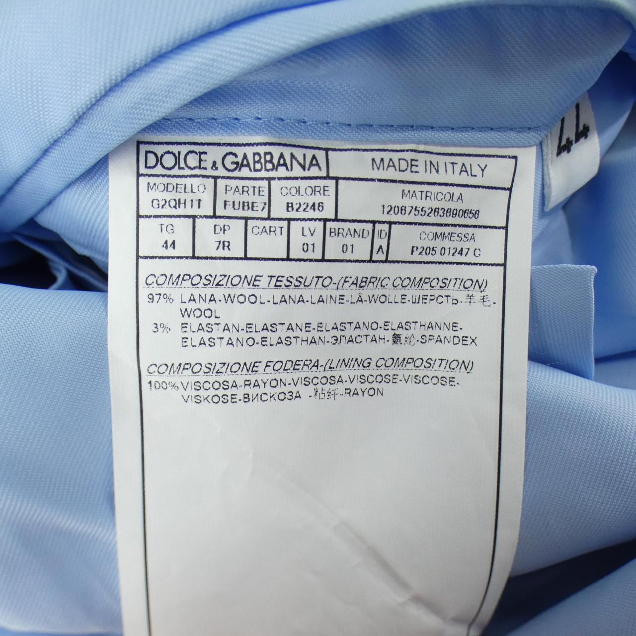 ドルチェアンドガッバーナ DOLCE&GABBANA G2QH1T ジャケット