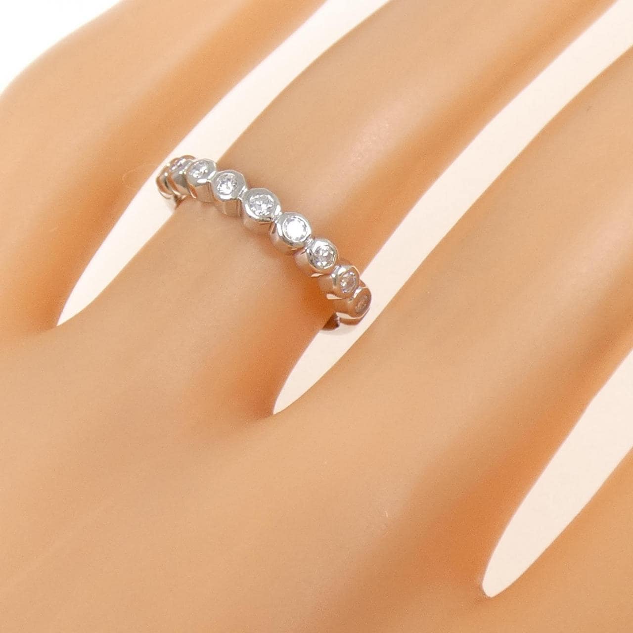 PT900 ダイヤモンド リング 0.18CT