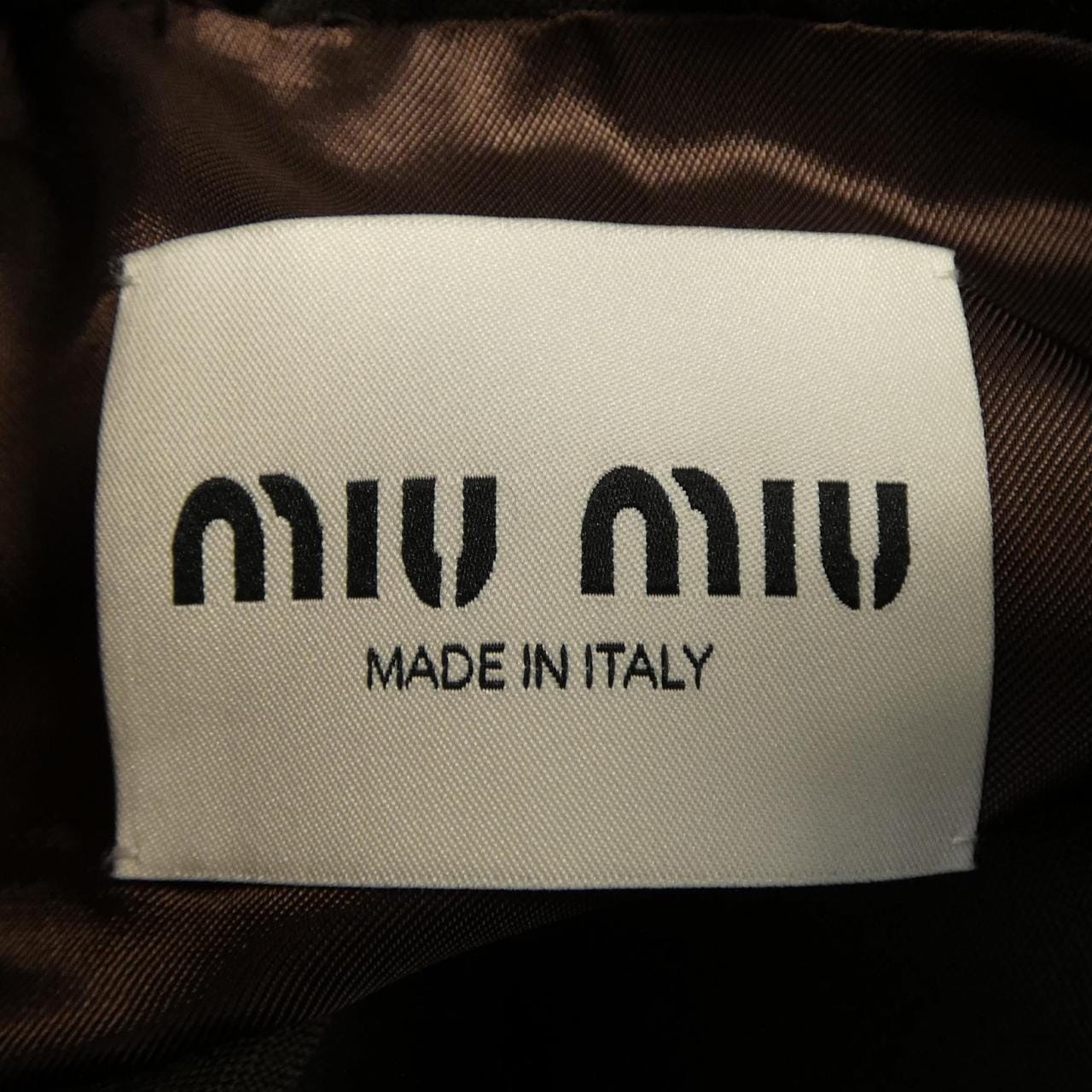 ミュウミュウ MIU MIU モヘアブルゾンジャケット ML1041 SOOO 12I1 ジャケット