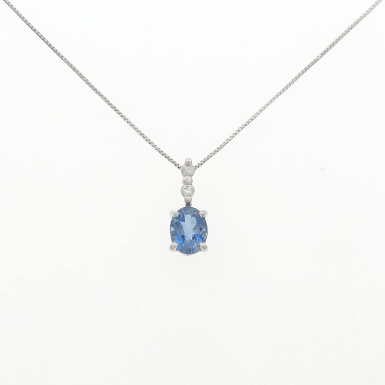 PT900/PT850 アクアマリン ネックレス 0.92CT