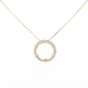 K18YG ダイヤモンド ネックレス 1.00CT