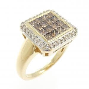 K18YG/K18WG ダイヤモンド リング 1.50CT