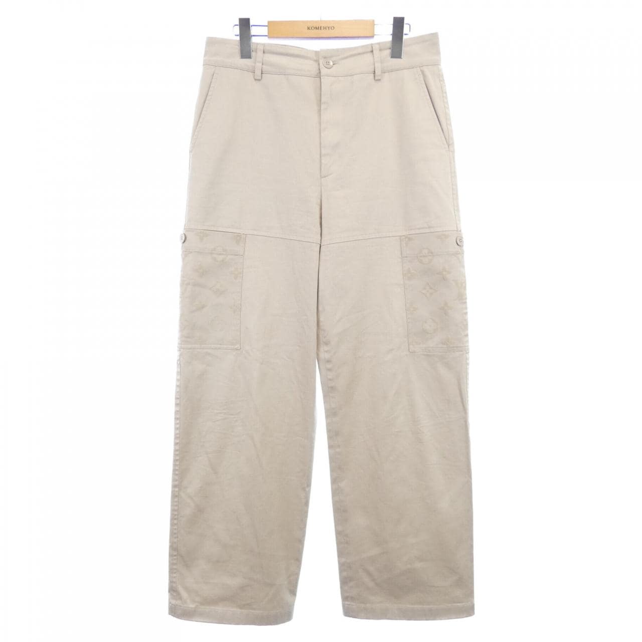 ルイヴィトン LOUIS VUITTON フロックコットンワークウェアパンツ HQP45WFUG パンツ