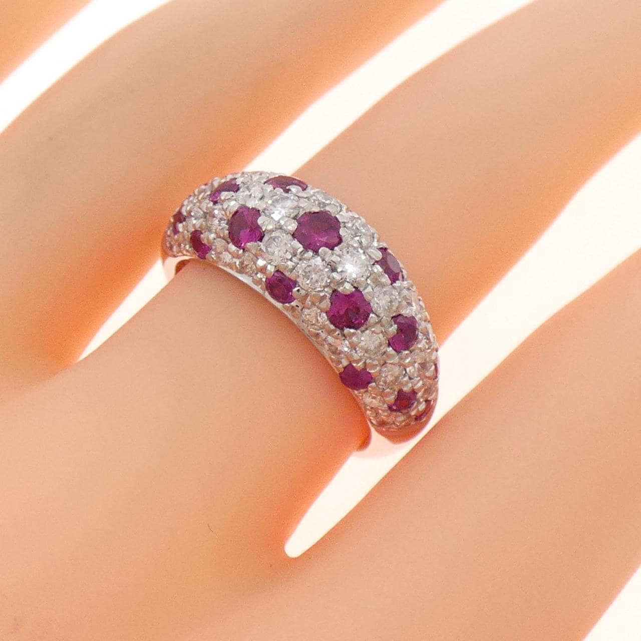 PT900 ルビー リング 1.06CT