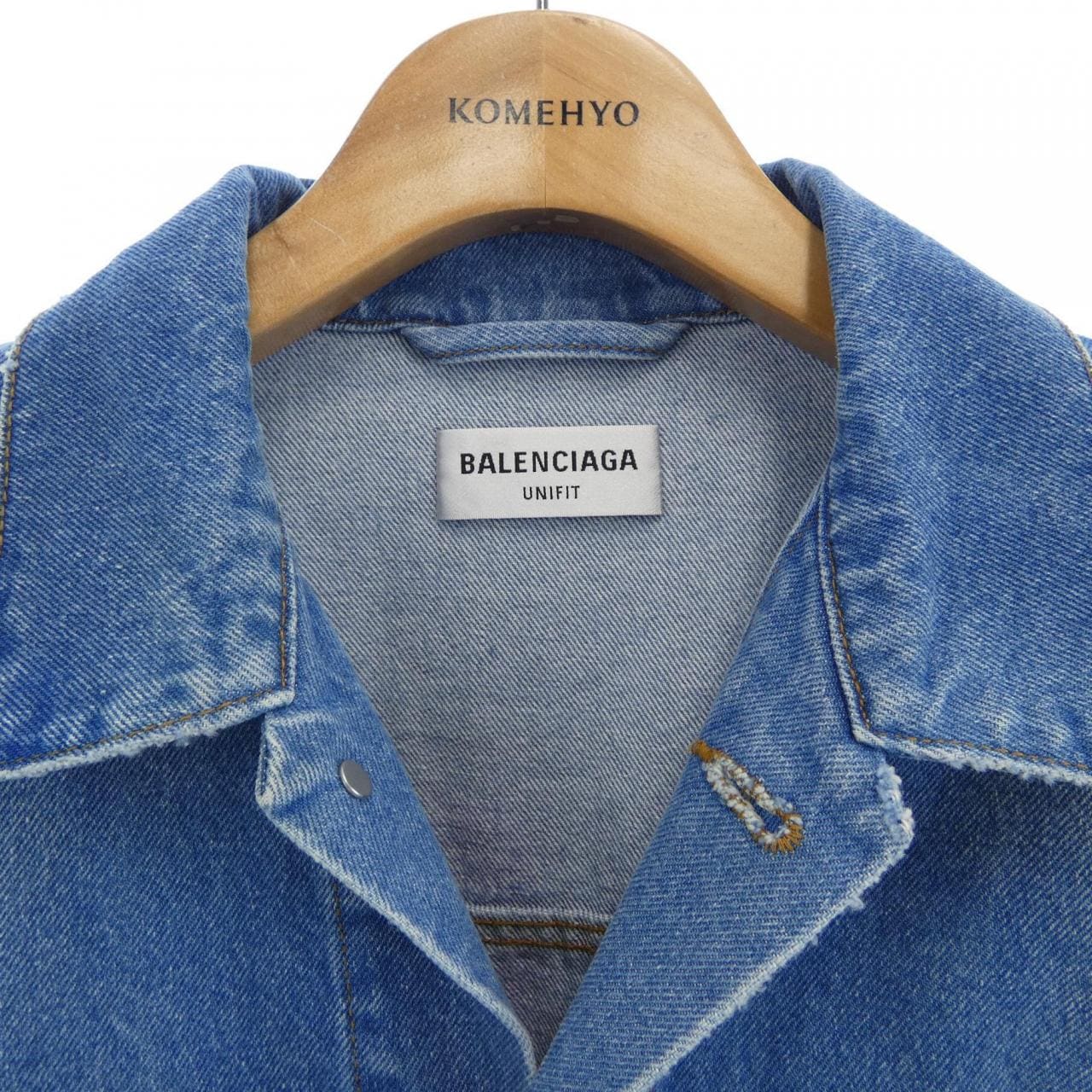 バレンシアガ BALENCIAGA 678354 TCW03 UNISEX デニムジャケット