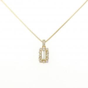 K18YG ダイヤモンド ネックレス 0.22CT