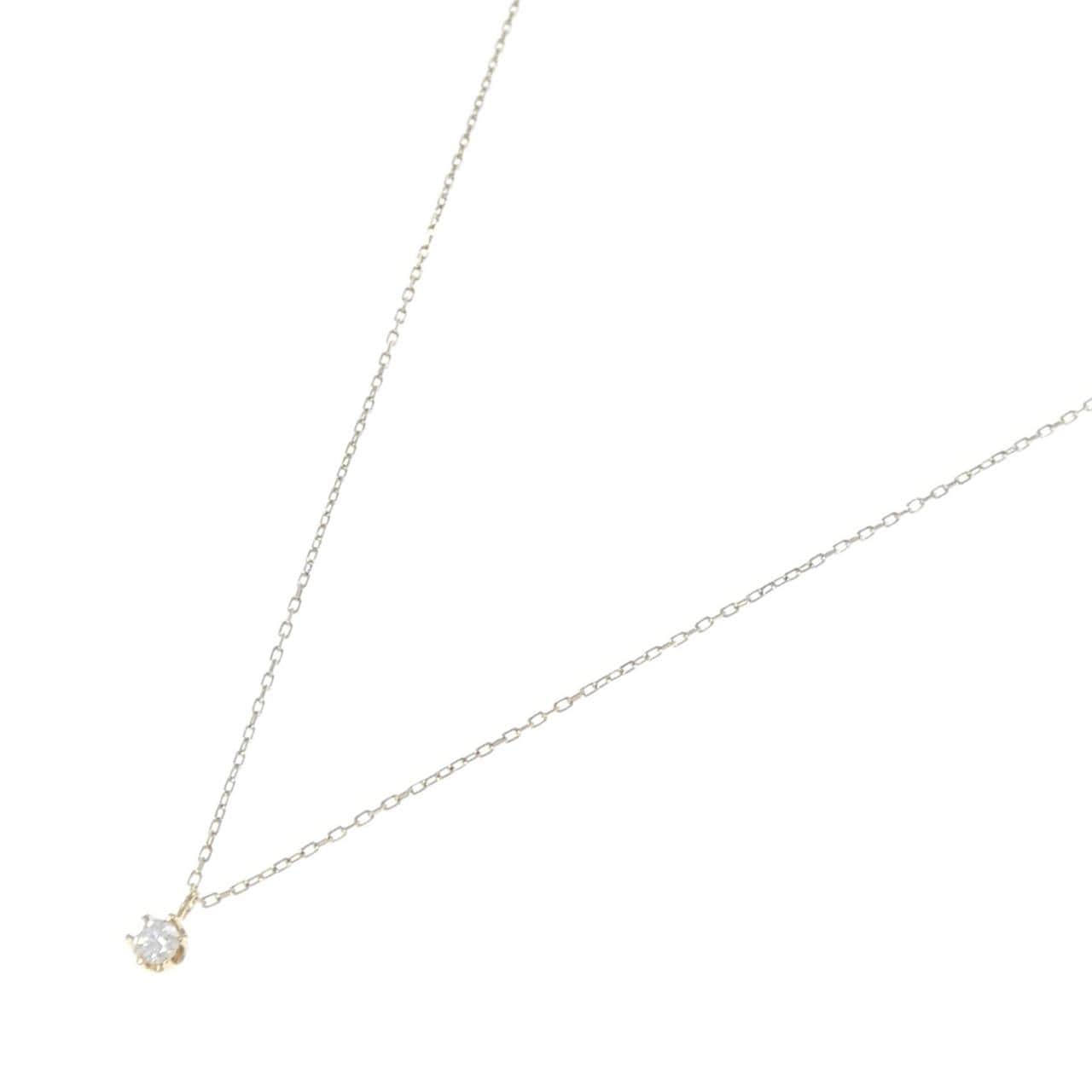 K18YG ダイヤモンド ネックレス