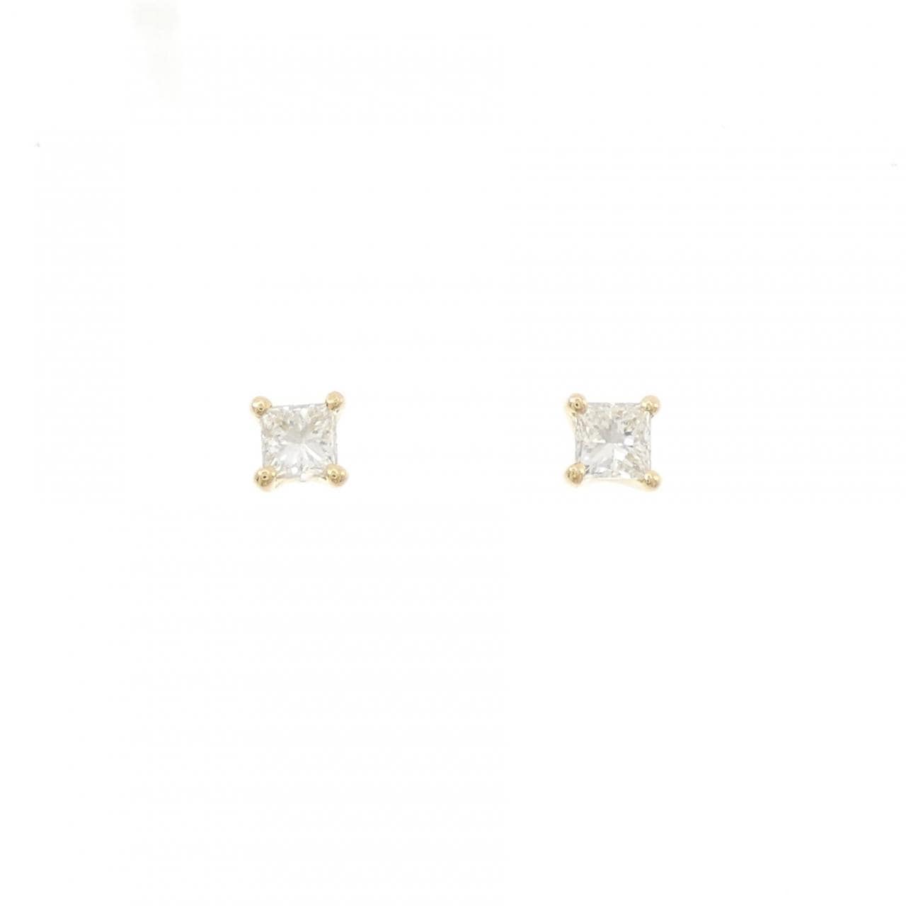K18YG ダイヤモンド ピアス 0.46CT