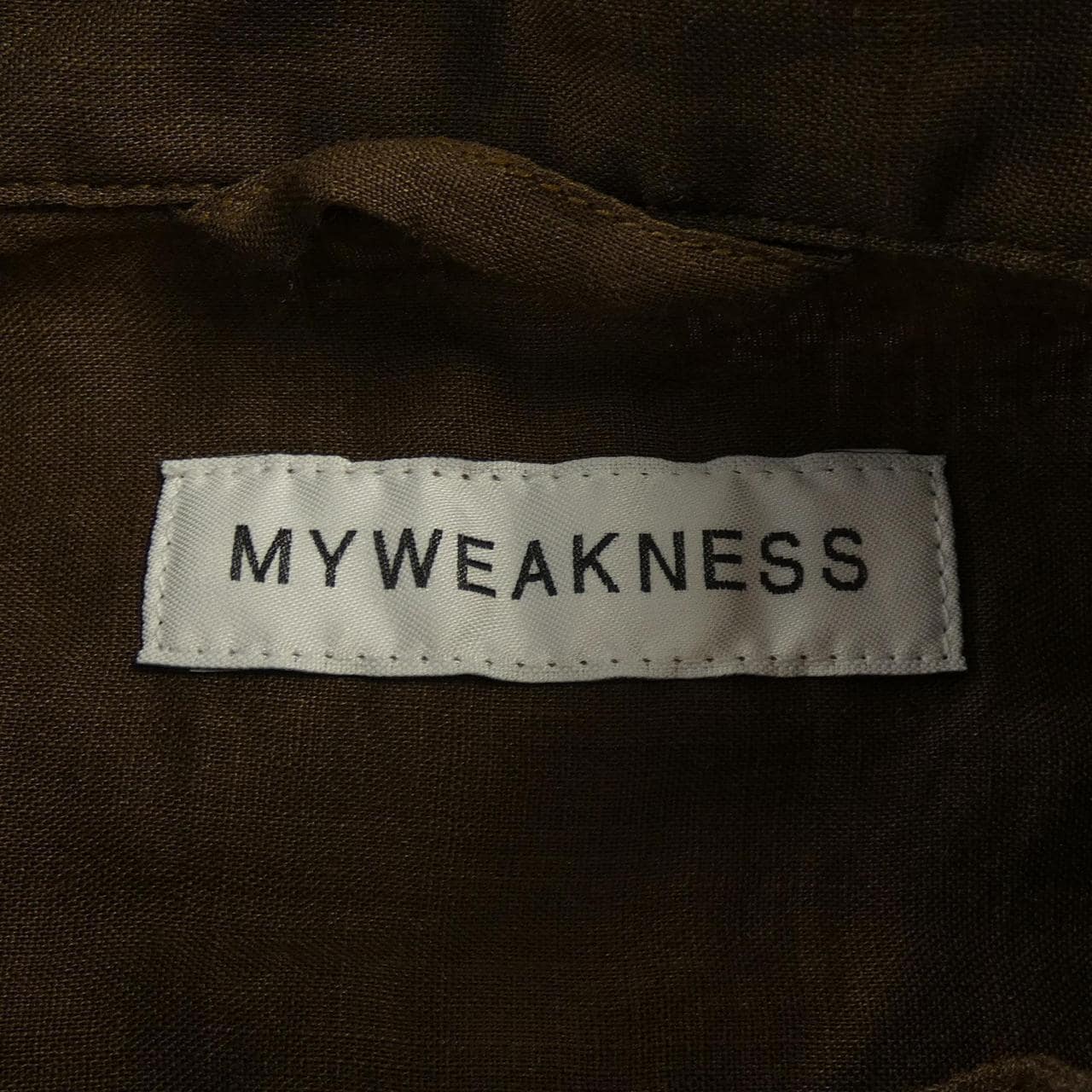 MYWEAKNESS S／Sシャツ
