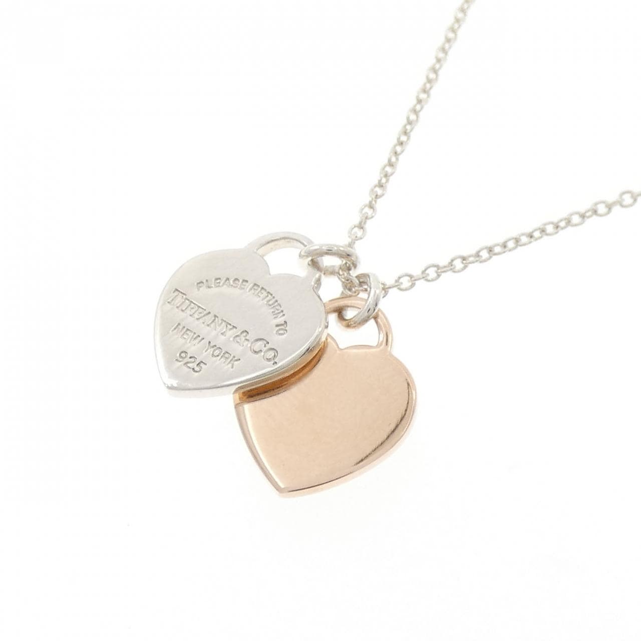 ティファニー リターントゥティファニー ダブルハート ミニ ネックレス