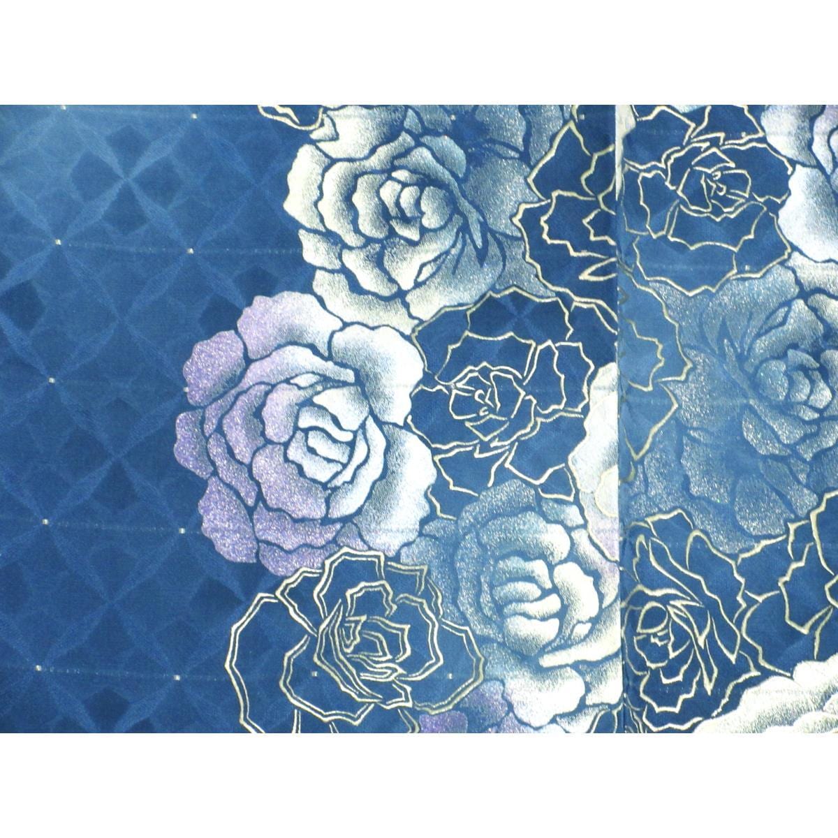 【新品】訪問着　銀彩加工【和田光正】